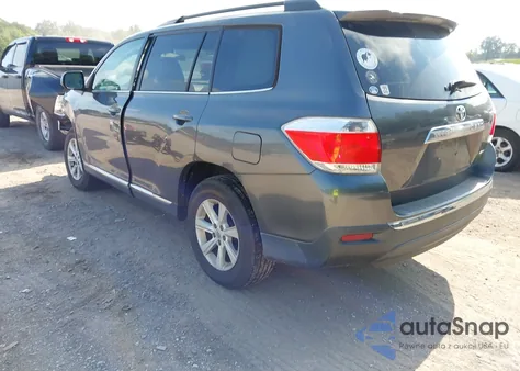 2013 Toyota Highlander Base Plus V6 from USA, damaged, VIN 5TDBK3EH9DS272200
